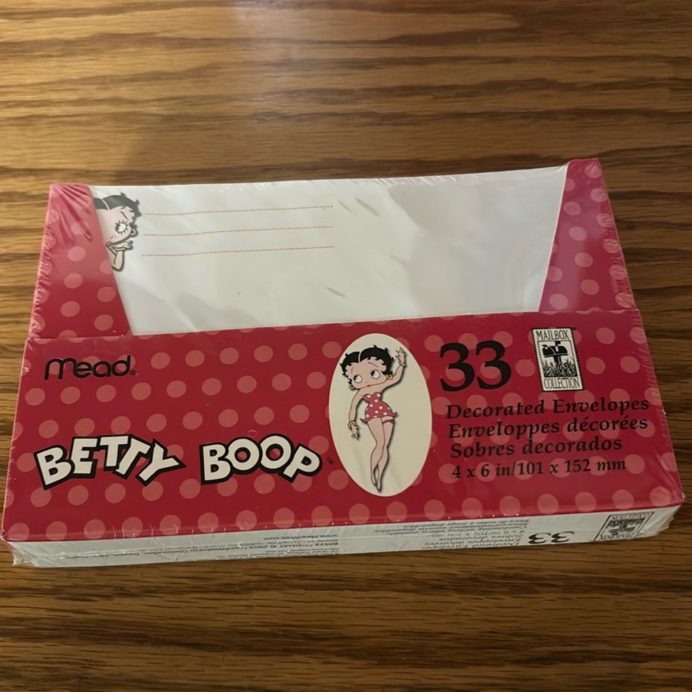 Betty Boop envelopes